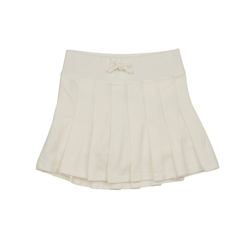 Vêtements Fille Jupes Polo Ralph Lauren MESH SKIRT-A LINE Blanc