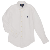 Vêtements Garçon Chemises manches longues Polo Ralph Lauren CLBDPPC-SPORT SHIRT Blanc
