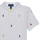 Vêtements Garçon Polos manches courtes Polo Ralph Lauren SSKCM2-KNIT-POLO SHIRT Blanc