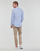Vêtements Homme Chemises manches longues Polo Ralph Lauren CHEMISE AJUSTEE SLIM FIT EN LIN Bleu / Blanc 