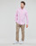 Vêtements Homme Chemises manches longues Polo Ralph Lauren CHEMISE COUPE DROITE EN OXFORD Rose / Blanc 