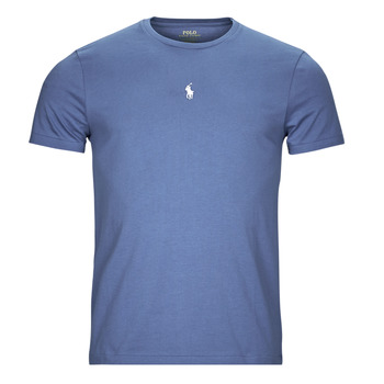 Vêtements Homme T-shirts manches courtes Polo Ralph Lauren SHORT SLEEVE-T-SHIRT Bleu ciel