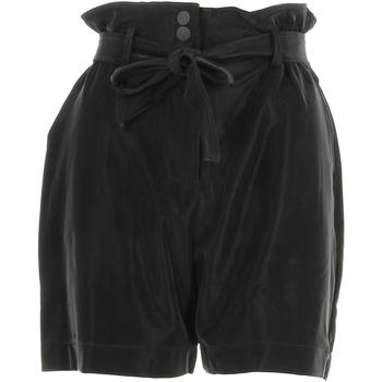 Vêtements Femme Shorts / Bermudas Teddy Smith Mila blk short l Noir