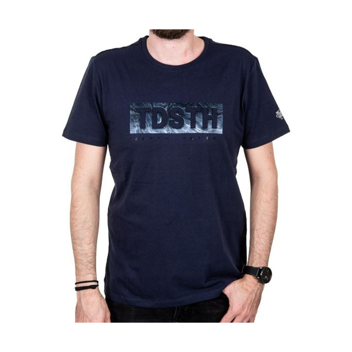 Vêtements Homme T-shirts manches courtes Teddy Smith 11015256D Bleu