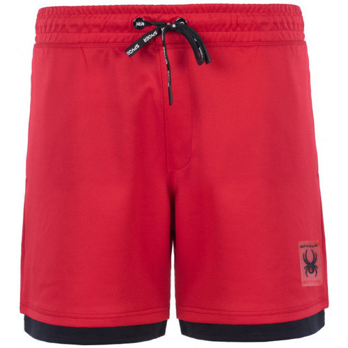 Vêtements Homme Shorts / Bermudas Spyder Short de sport Rouge