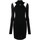 Vêtements Femme Robes longues Versace Jeans Couture 73HAO919-J0007 Noir