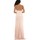 Vêtements Femme Robes longues Impero Couture J10881A Rose