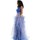 Vêtements Femme Robes longues Impero Couture BU25207-3 Bleu