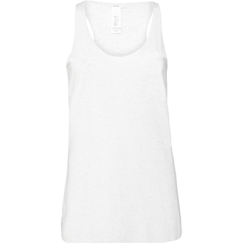 Vêtements Femme Débardeurs / T-shirts sans manche Bella + Canvas Muscle Blanc