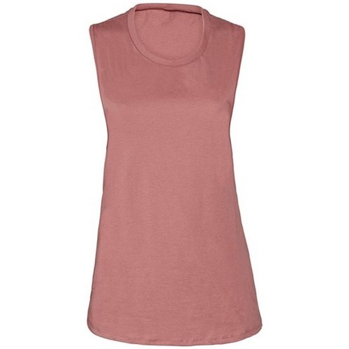 Vêtements Femme Débardeurs / T-shirts sans manche Bella + Canvas Muscle Violet