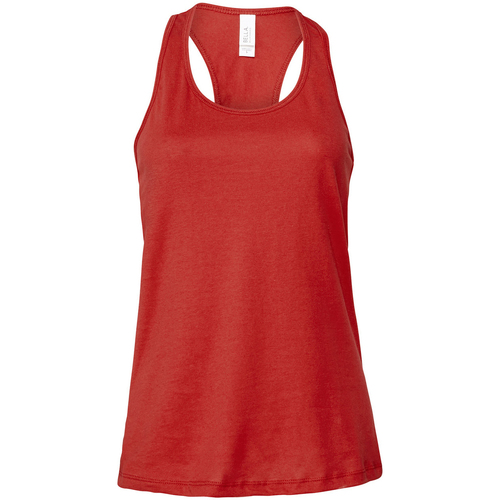 Vêtements Femme Débardeurs / T-shirts sans manche Bella + Canvas BE054 Rouge