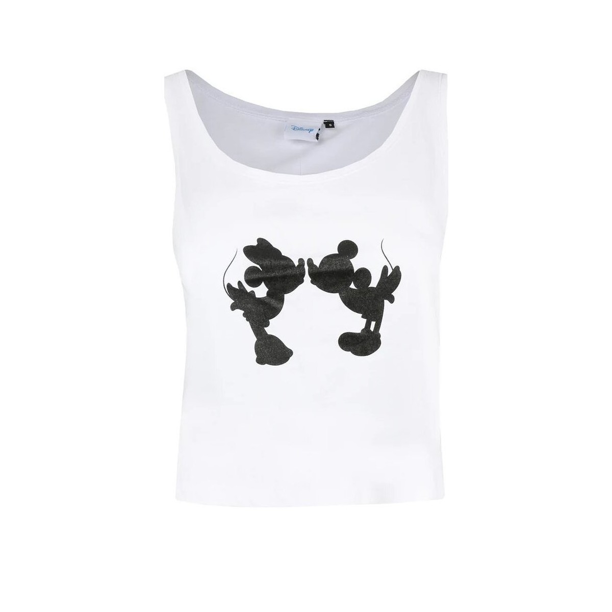 Vêtements Femme Débardeurs / T-shirts sans manche Disney Kiss Noir