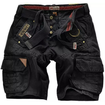 Vêtements Homme Shorts / Bermudas Geographical Norway Pantalon court homme  Pouvoir Noir