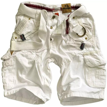 Vêtements Homme Shorts / Bermudas Geographical Norway Pantalon court homme  Pouvoir Blanc