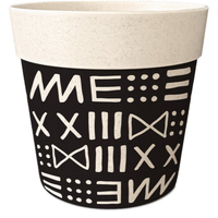 Running / Trail Vases / caches pots d'intérieur Sud Trading Cache Pot Bambou noir et beige 6 cm Beige