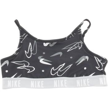 Vêtements Fille Brassières de sport Nike mimics G nk df trophy bra ssnl prnt Noir