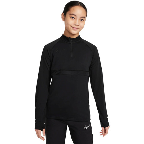 Vêtements Enfant Sweats Nike Training Top Mail Df Acd21 Drill Jr (black) Noir