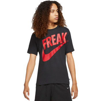 Vêtements Homme Broderad Nike-logga nedtill Nike T-shirt Tshr Ga Df Freak Print (blk) Noir