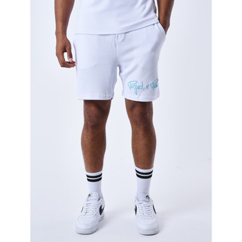Vêtements Homme striped Shorts / Bermudas Project X Paris Short T224011 Blanc