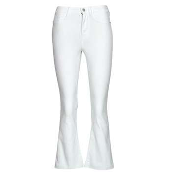 Vêtements Femme Jeans flare / larges Noisy May NMSALLIE HW KICK FLARED JEANS VI163BW S* Blanc