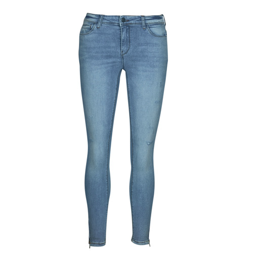 Vêtements Femme casual Jeans slim Noisy May NMKIMMY NW ANK DEST casual JEANS AZ237LB NOOS Bleu Clair