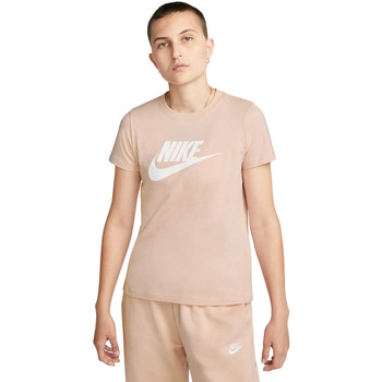 Vêtements Femme T-shirts manches courtes Nike T-shirt Tshr Nsw Tee Essntl Icon Futur (pink Oxford) Rose