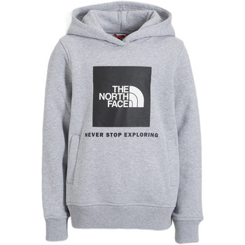 The North Face Sweat Swea Teens Box Hoodie Jr (light Grey) Noir