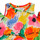 Vêtements Fille Robes courtes Desigual VEST_CAMPO Blanc / Multicolore