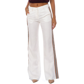 Vêtements Femme Pantalons Sisley 4JF155776-074 Blanc