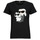 Vêtements Femme T-shirts manches courtes Karl Lagerfeld IKONIK 2.0 T-SHIRT Noir