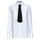 Vêtements Femme Chemises / Chemisiers Karl Lagerfeld BIB must-have SHIRT W/ MONOGRAM NECKTIE Blanc