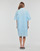 Vêtements Femme Robes courtes Karl Lagerfeld BRODERIE ANGLAISE SHIRTDRESS Bleu ciel