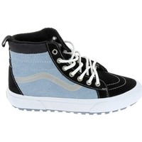 Chaussures Fille Baskets mode Vans SK8 Hi Reflective C Bleu Noir Bleu