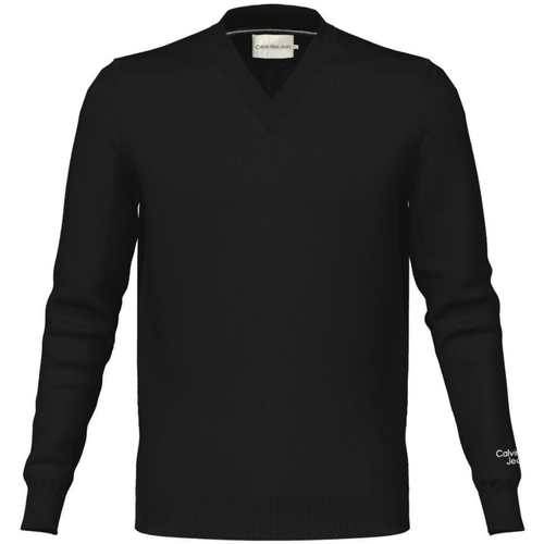 Vêtements Homme Sweats Calvin Klein Jeans Distressed Pull  Ref 58225 Noir Noir