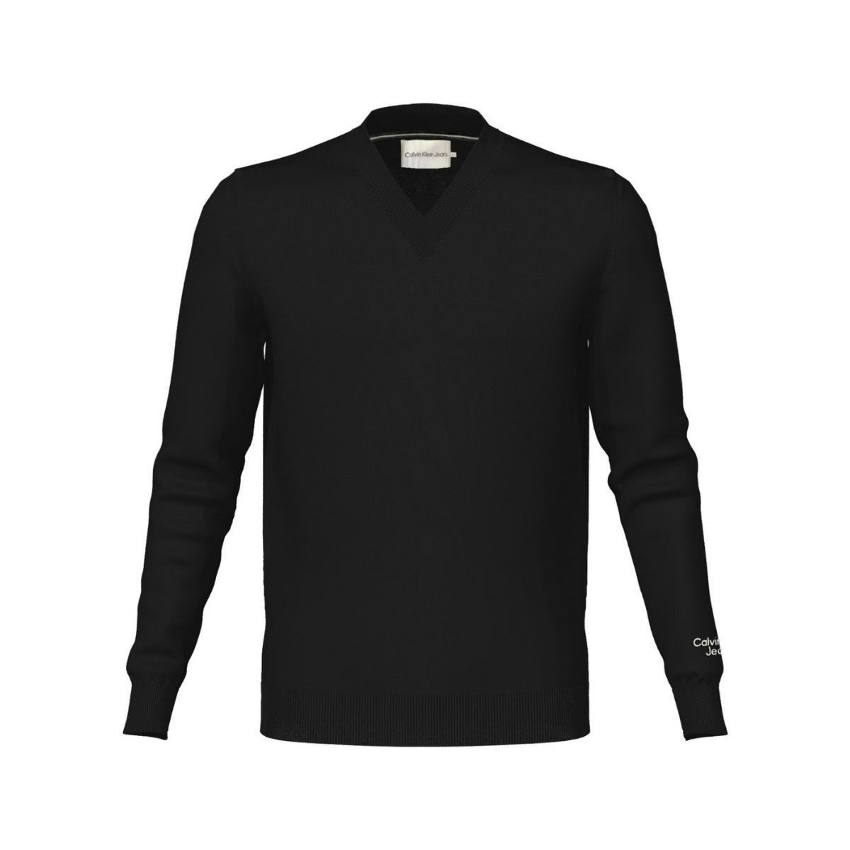 Vêtements Homme Sweats Calvin Klein Jeans Pull  Ref 58225 Noir Noir