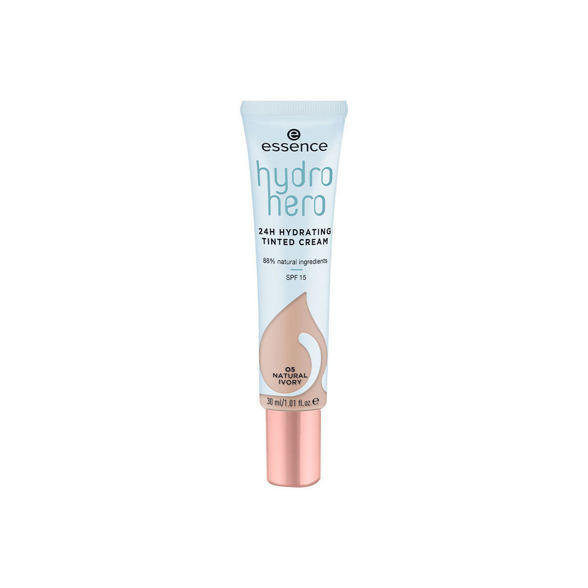 Beauté Maquillage BB & CC crèmes Essence Hydro Hero 24h Crema Hidratante 05-natural Ivory 
