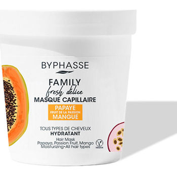 Beauté Soins & Après-shampooing Byphasse Family Fresh Delice Masque Pour Tous Types De Cheveux 