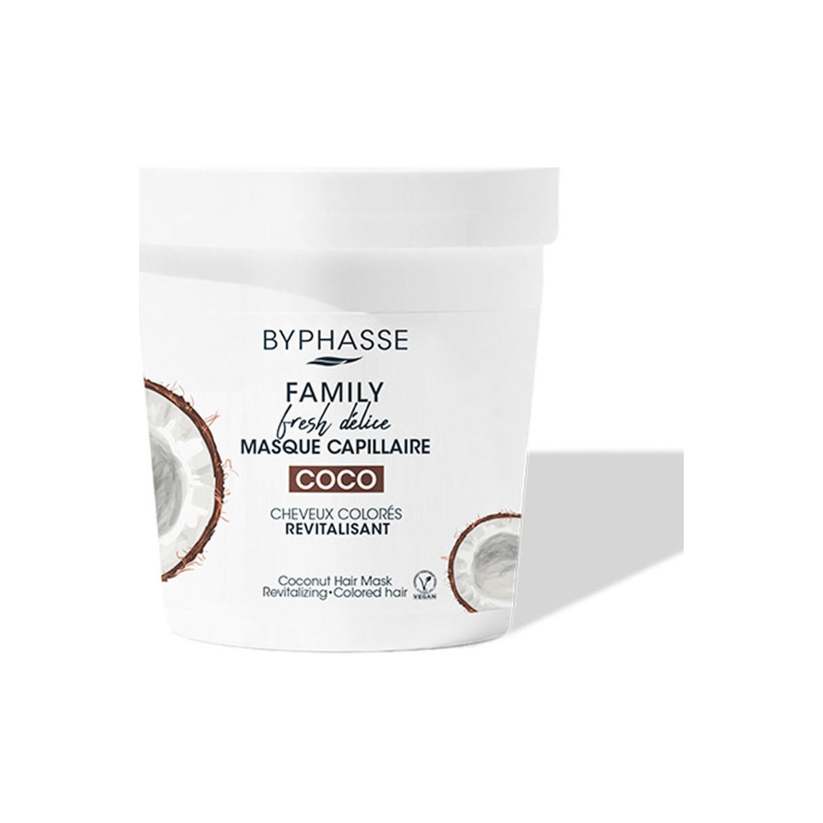 Beauté Soins & Après-shampooing Byphasse Family Fresh Delice Masque Pour Cheveux Colorés 