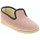 Chaussures Femme Mules Chausse Mouton Charentaises Soft Rose