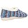 Chaussures Femme Chaussons Norteñas 53-325 Mujer Bleu