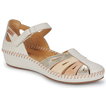 Chaussures Femme Sandales et Nu-pieds Pikolinos P. VALLARTA Blanc / Beige