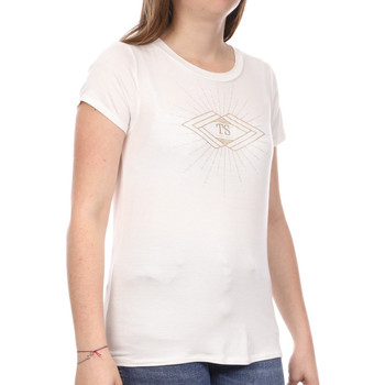 Vêtements Femme T-shirts & Polos Teddy Smith 31015165D Blanc