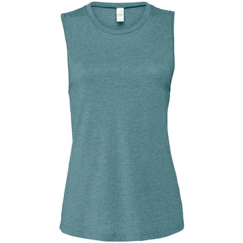 Vêtements Femme Débardeurs / T-shirts sans manche Bella + Canvas BL6003 Bleu