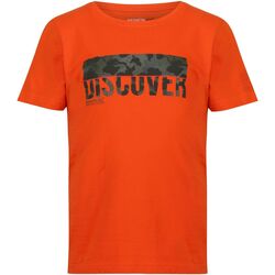 Vêtements cotton T-shirts manches courtes Regatta  Orange