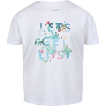 Vêtements Enfant Débardeurs / T-shirts sans manche Regatta  Blanc