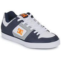 Chaussures Homme Chaussures de Skate DC Shoes PURE Gris / Blanc / Orange
