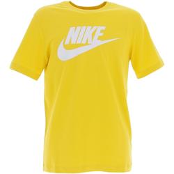 Vêtements retro T-shirts manches courtes Nike M nsw tee icon futura Jaune