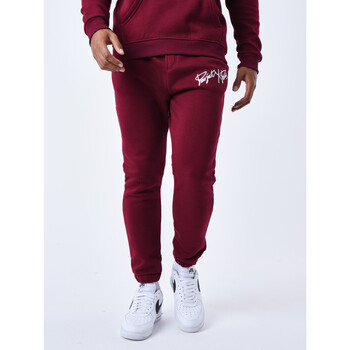 Vêtements Homme Pantalons de survêtement vegiflower t shirt Jogging T224006 Bordeaux