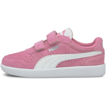 Chaussures Enfant Baskets mode Puma QUARRY-PUMA SILVER 9.5 (pink/wht) Rose
