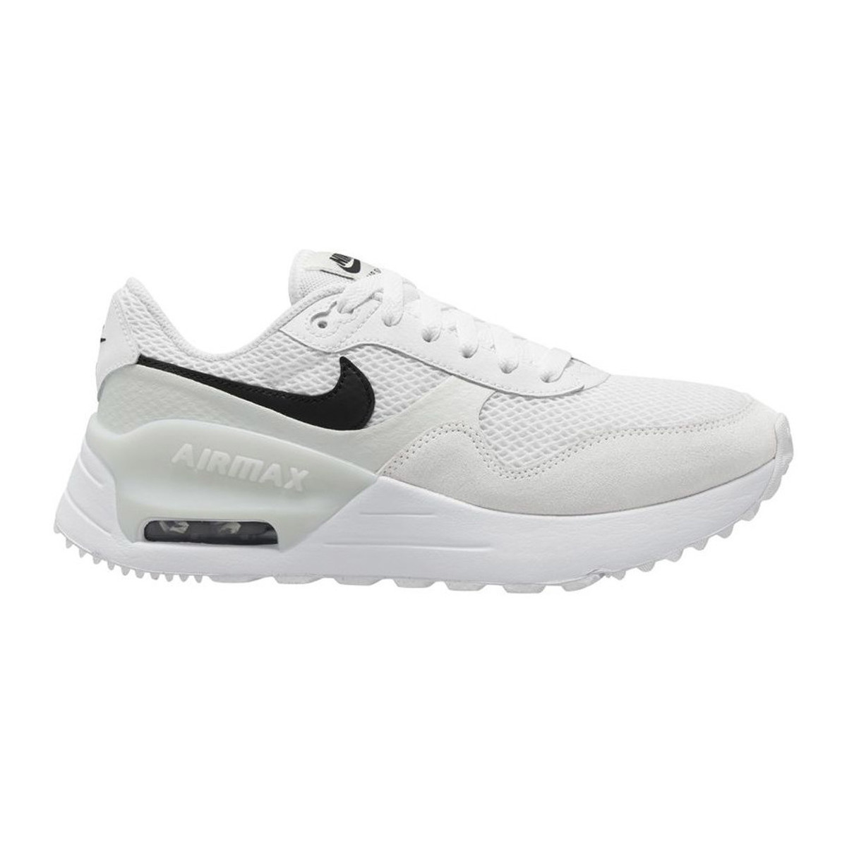 Chaussures Femme Baskets mode Nike Chaussures Ch Air Max Systm W (white/blk) Blanc